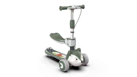 Lightweight Toddler Kids 3 Wheel Scooter With Led Light Eco Friendly