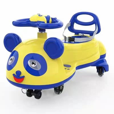 Panda Designed Children Ride On Swing Cars Abrasion Resistance