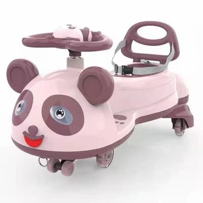 Panda Designed Children Ride On Swing Cars Abrasion Resistance