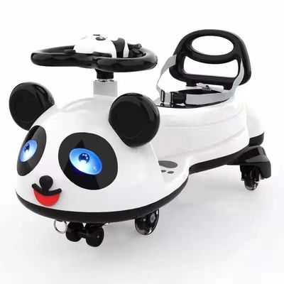 Panda Designed Children Ride On Swing Cars Abrasion Resistance